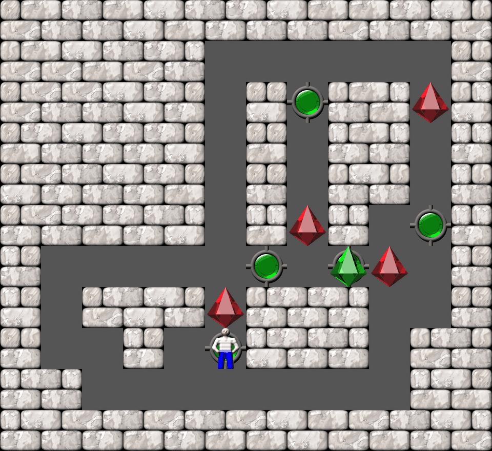 Сокобан More Bugs collections уровень 393